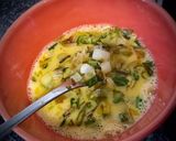 Foto del paso 3 de la receta: Tortilla de cebolleta y San Simón