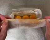 A picture of step 3 of Miso Egg York.