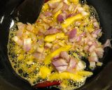 A picture of step 3 of Green Mango Chicken Curry.