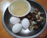 蛤蜊蒸蛋的食譜步驟1照片