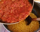 A picture of step 4 of Chana daal.