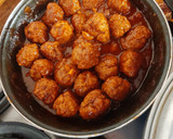 Foto del paso 3 de la receta: Albóndigas en salsa BBQ