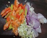 Foto langkah ke 2 dari resep Rice bowl terong sambal matah.