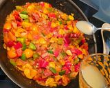 صورة لخطوة 5 من وصفة Chilli lime quesadilla او فاهيتا لحم