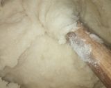 A picture of step 21 of Semo+gbegiri(beans soup)+ewedu+stew😋.