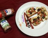 A picture of step 3 of બૃષેટા (Brushetta recipe in Gujarati Jain).