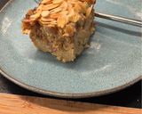 A picture of step 5 of Almond Croissant Style High Protein Baked Oats with Pears.