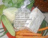 Foto langkah ke 1 dari resep Cara Membuat Pecel Madiun Rumahan Yang Gampang Dan Enak.