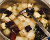 Hình bước làm 1 của món Nấu canh miso ngẫu hứng tủ lạnh