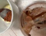 Foto langkah ke 3 dari resep Es Susu Cokelat Santan Lezat.