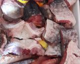 A picture of step 1 of 🦈🦈Fish and fish head🦈🦈.
