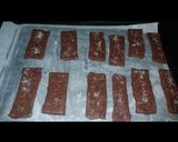 A picture of step 5 of Bourbon Biscuits.
