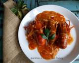 Lobster Saus Padang langkah memasak 5 foto