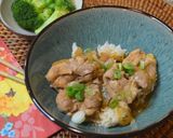 A picture of step 6 of Chicken Adobo.