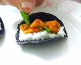 A picture of step 5 of Mango Salsa With Chocolate Tacos.