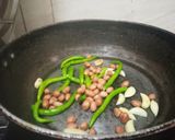 A picture of step 1 of Weightloss green chutney.