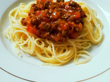 Spaghetti bolognese