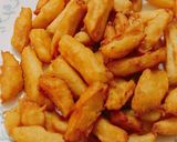A picture of step 5 of Honey 🍯Chilli🌶 Potato.