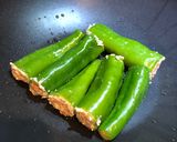 柴汁青椒鑲肉的食譜步驟6照片
