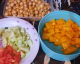 Mango chickpea chaat recipe step 2 photo
