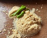 A picture of step 2 of Aloo Posto.