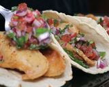 A picture of step 4 of Fish Tacos.