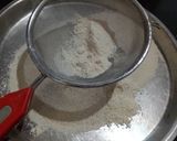 A picture of step 1 of Rajgira almonds cookies.