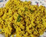 A picture of step 2 of Khichdi patties chaat.
