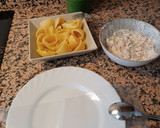Foto del paso 5 de la receta: Lumaconi relleno de Salmón y queso con salsa de espinacas (Airfryer)