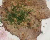 A picture of step 3 of Veal slices with lemon.
