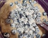 Áfonyás muffin ropogós morzsakalappal recept fázis 4 fotója