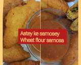 Wheat flour samosa (aatey ke samosey) recipe step 4 photo