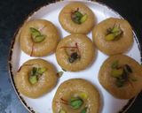 A picture of step 3 of Khoya peda.