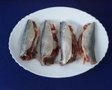 Foto del paso 2 de la receta: Caballa a la plancha con jamón ibérico