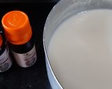 A picture of step 3 of Rose Cotton Malai.