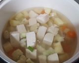 Foto langkah ke 3 dari resep Sup Ngohyong Tahu.