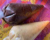 Foto langkah ke 6 dari resep Bolu Pisang Cokelat Kukus Takaran Sendok.