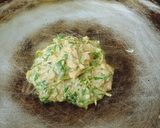 A picture of step 2 of Methi ghavan.