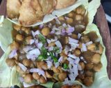 A picture of step 22 of Hot chaat sizzler.