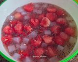 Foto langkah ke 3 dari resep Es Semangka Merah Putih.