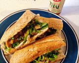 Hình bước làm 5 của món Bánh Mì Thịt Gà Xé dễ ợt/ Easy Chicken Banh Mi