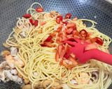 Gambar langkah 5 resipi 👩🍳Spaghetti Aglio Olio.