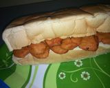 A picture of step 2 of Akara burger.