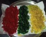 A picture of step 7 of Raw Papaya Tutti Frutti.