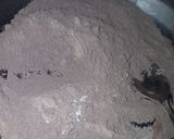 A picture of step 1 of Chocolate Brownie Cake.