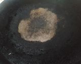 A picture of step 3 of Papad (Papad Chat).