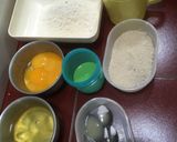 Foto langkah ke 1 dari resep Ogura Pandan Cake.