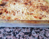 Foto del paso 9 de la receta: Pastelón de patatas, jamón, bacon y queso
