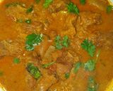 A picture of step 9 of Mutton kuzhambu.