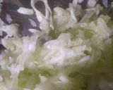 A picture of step 1 of Kaddu Ka Kheer.
